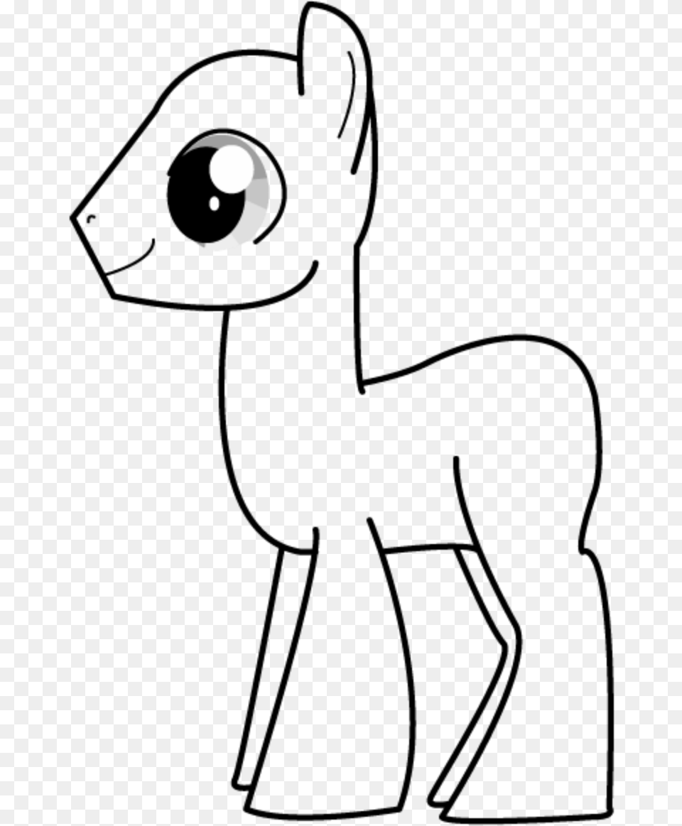 My Little Pony Blank Template, Nature, Night, Outdoors, Astronomy Png Image
