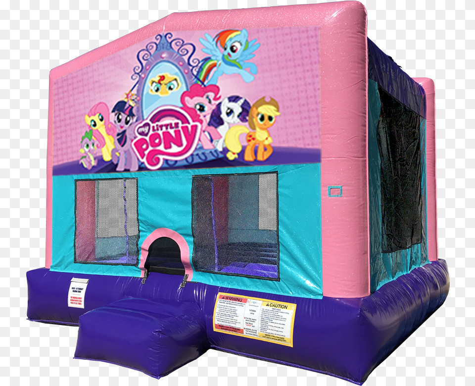 My Little Pony Bouncer Under The Sea Bounce House, Inflatable, Person, Indoors, Face Free Png Download