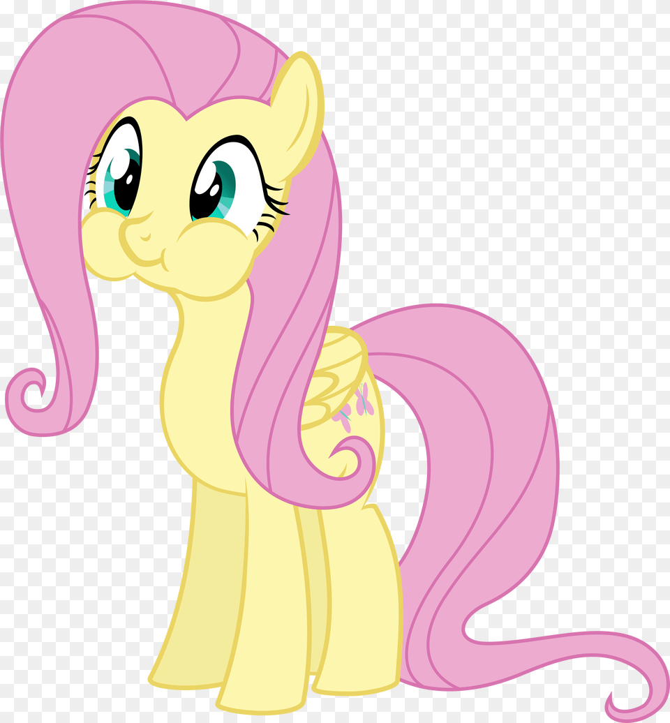My Little Pony Breath Hold Image Fluttershy Transparent Background Free Png