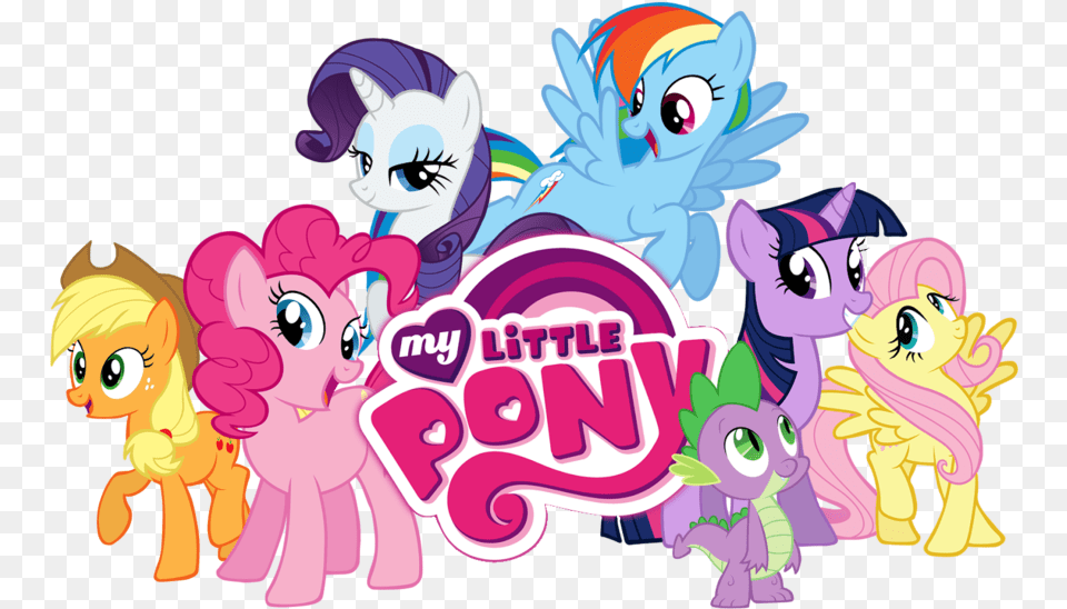 My Little Pony Characters Image Background My Little Pony, Art, Graphics, Book, Comics Free Png Download