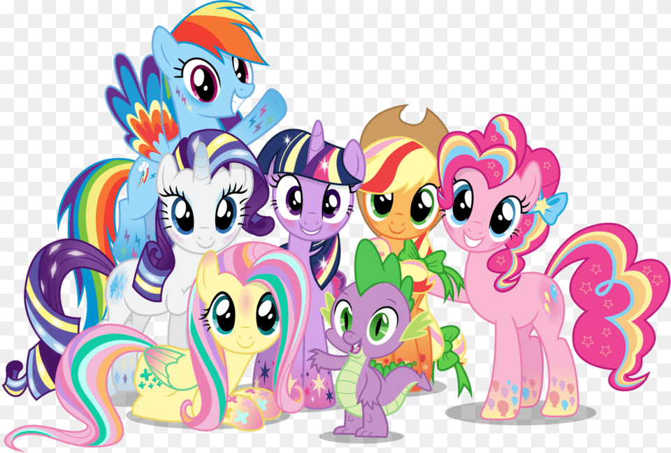 My Little Pony Clipart Group, Art, Graphics, Face, Head Png