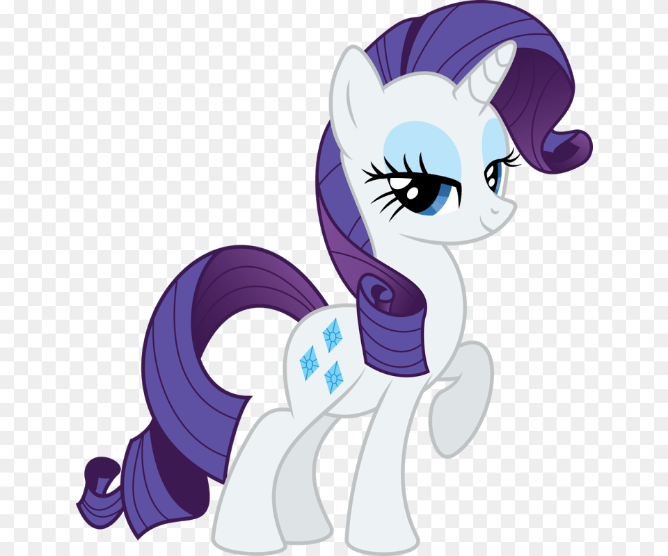 My Little Pony Clipart Rarity, Book, Comics, Publication, Baby Free Transparent Png