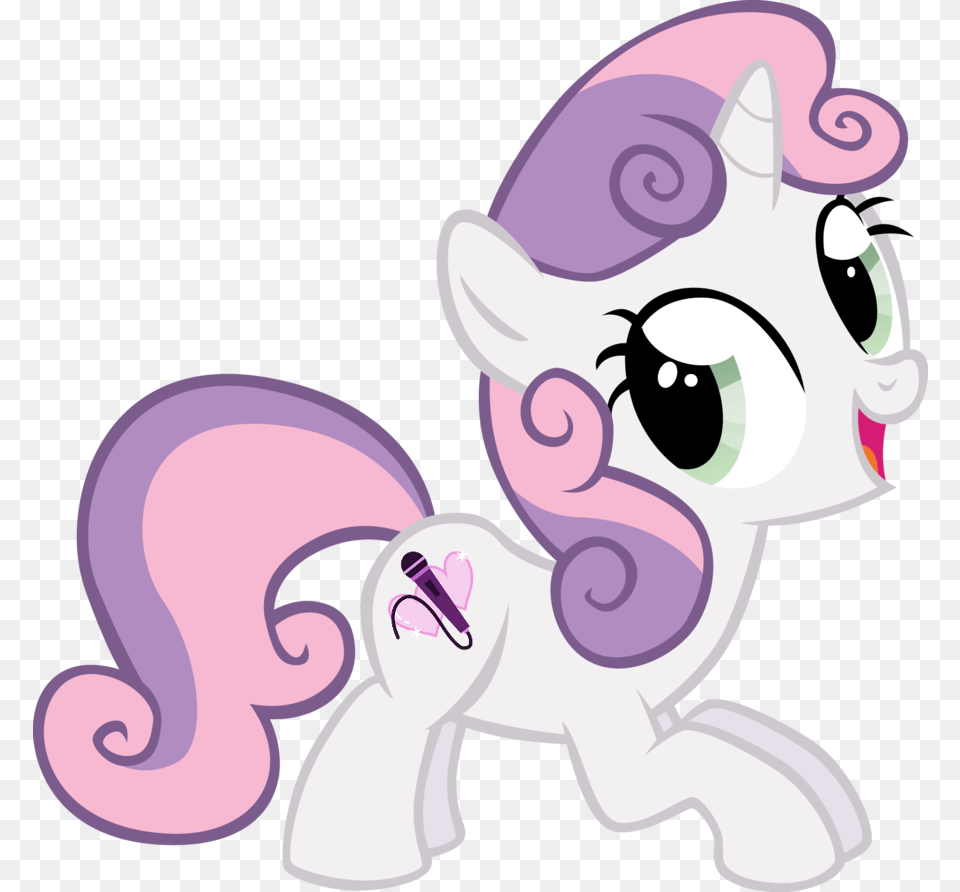 My Little Pony Coloring Pages Sweetie Belle, Animal, Bear, Mammal, Wildlife Png