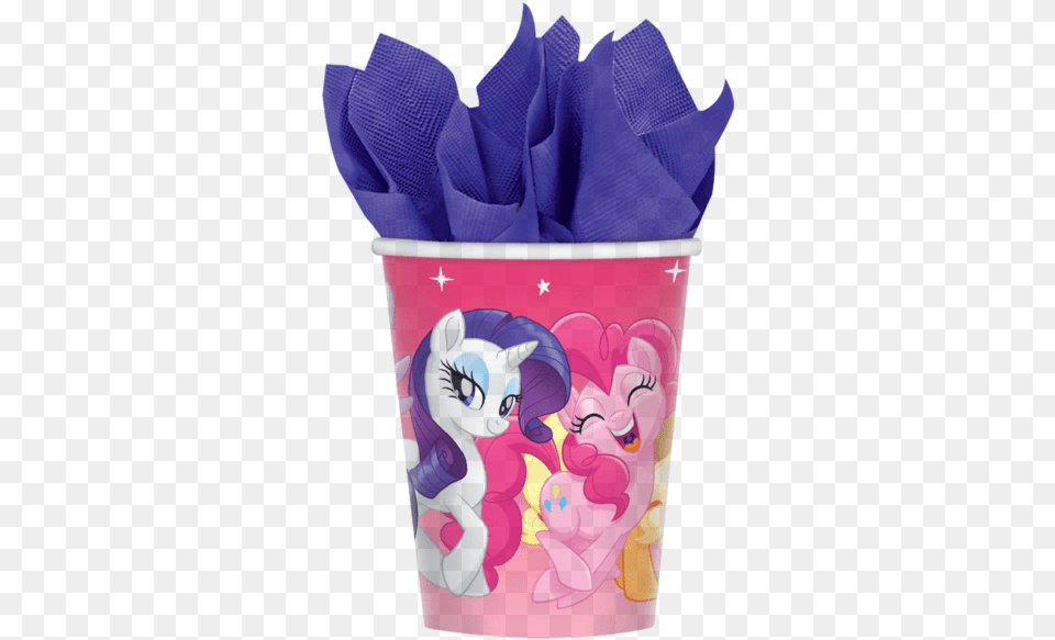 My Little Pony Cups 9oz Party, Paper, Towel, Baby, Person Free Png Download