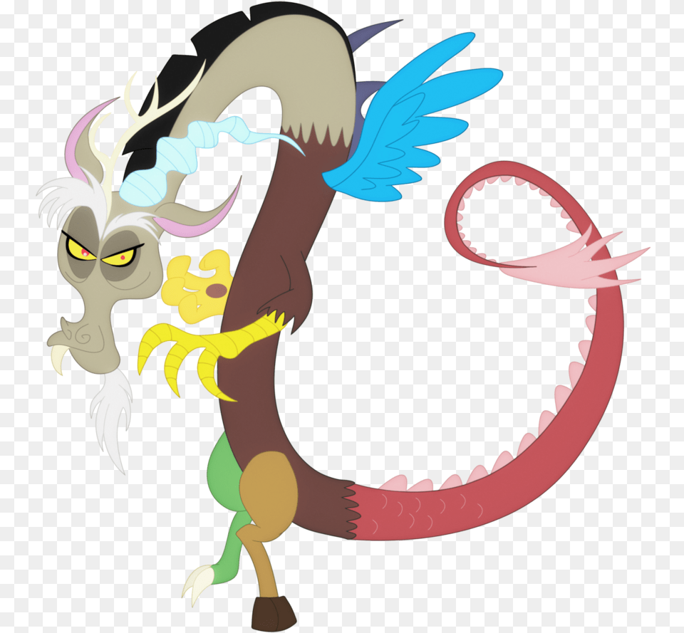 My Little Pony Discord, Dragon, Animal, Dinosaur, Reptile Free Transparent Png