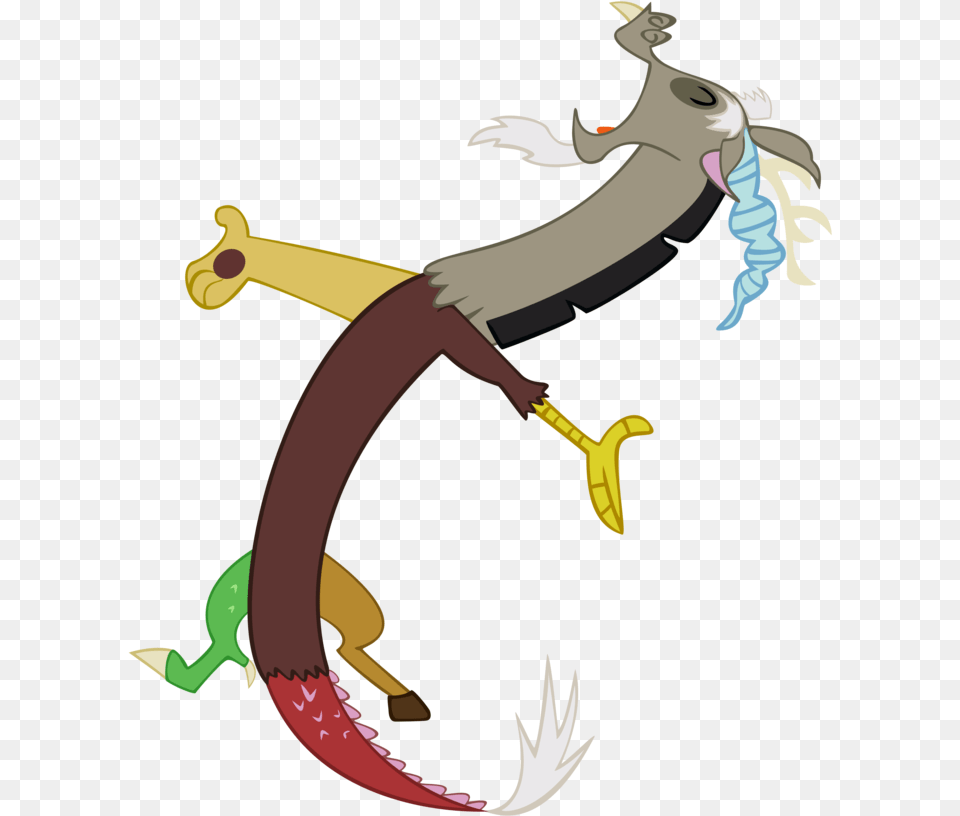 My Little Pony Discord Happy Mlp Discord Rear Vector, Electronics, Hardware, Hook, Knife Free Transparent Png