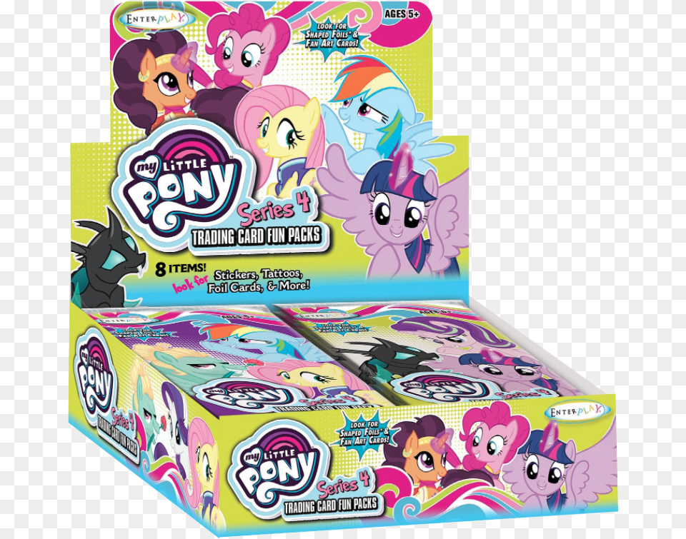 My Little Pony Enterplay My Little Pony Fun Packs Series 4 Trading, Book, Comics, Publication, Face Free Transparent Png