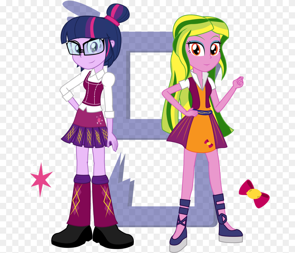 My Little Pony Equestria Girl Shadowbolts Animanation, Book, Publication, Comics, Purple Free Transparent Png