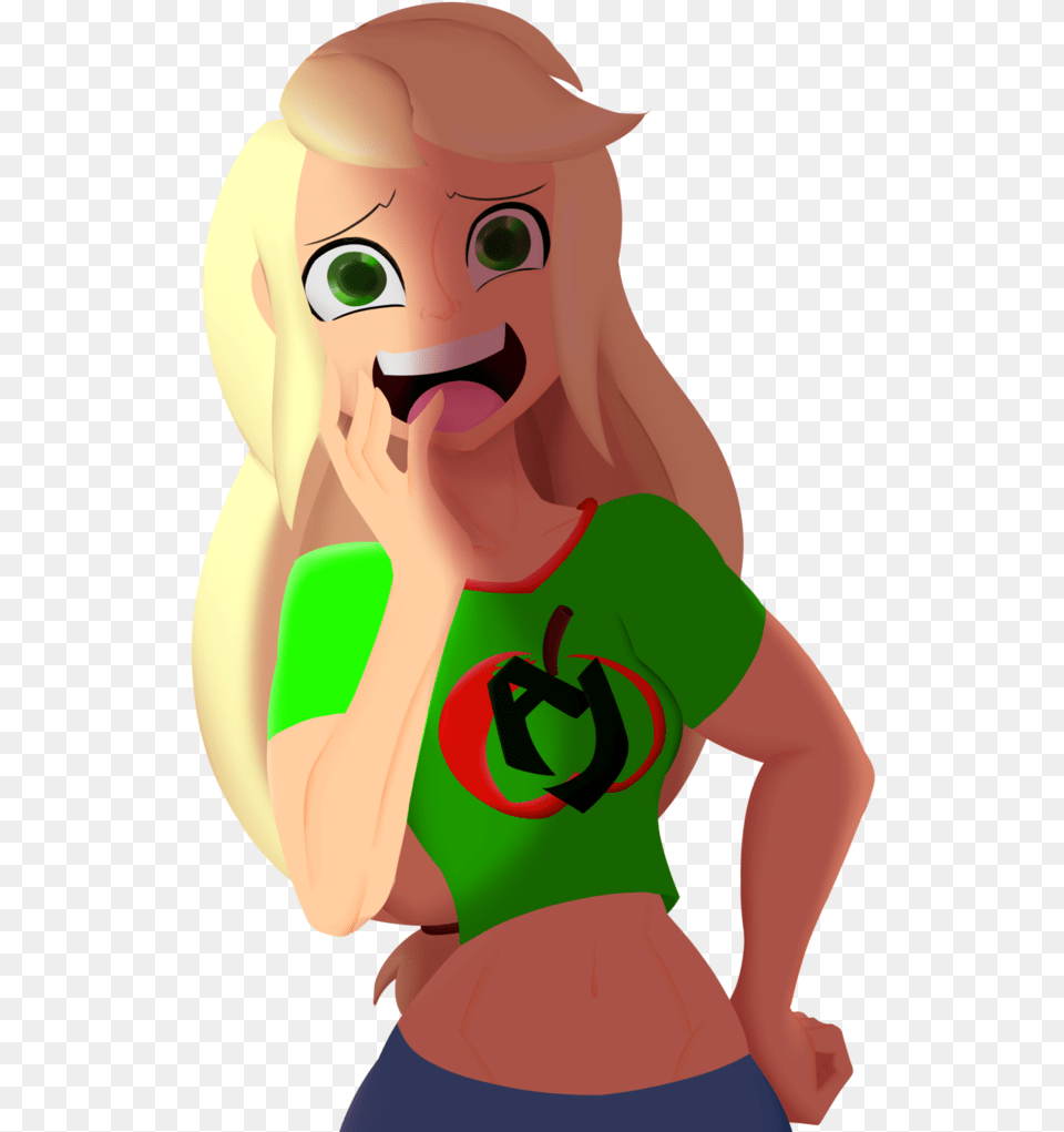 My Little Pony Equestria Girls Applejack Belly Button, Person, Cartoon Png