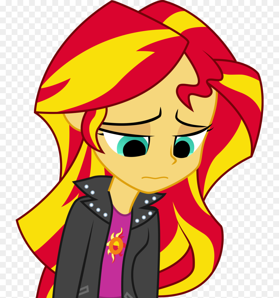 My Little Pony Equestria Girls Sunset Shimmer Evil, Baby, Person, Book, Comics Free Png