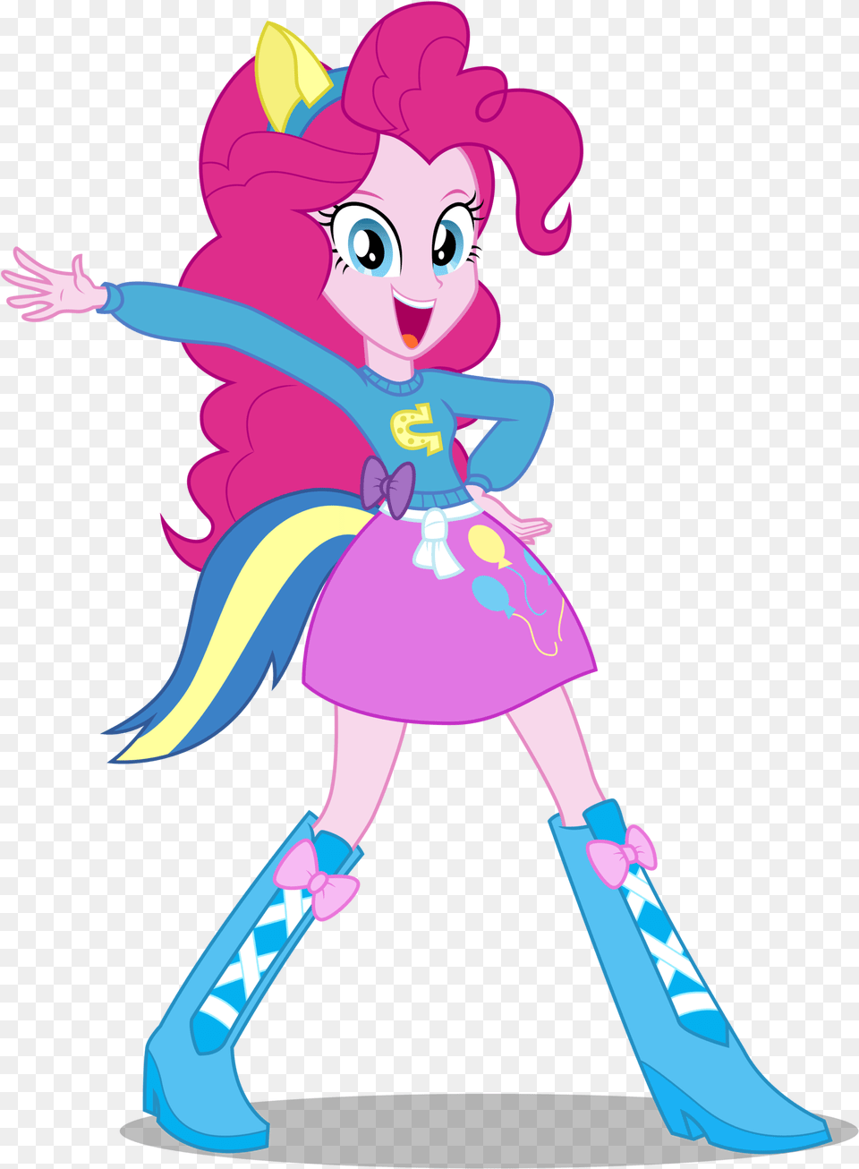 My Little Pony Equestria Pinkie Pie, Book, Comics, Publication, Purple Free Png Download