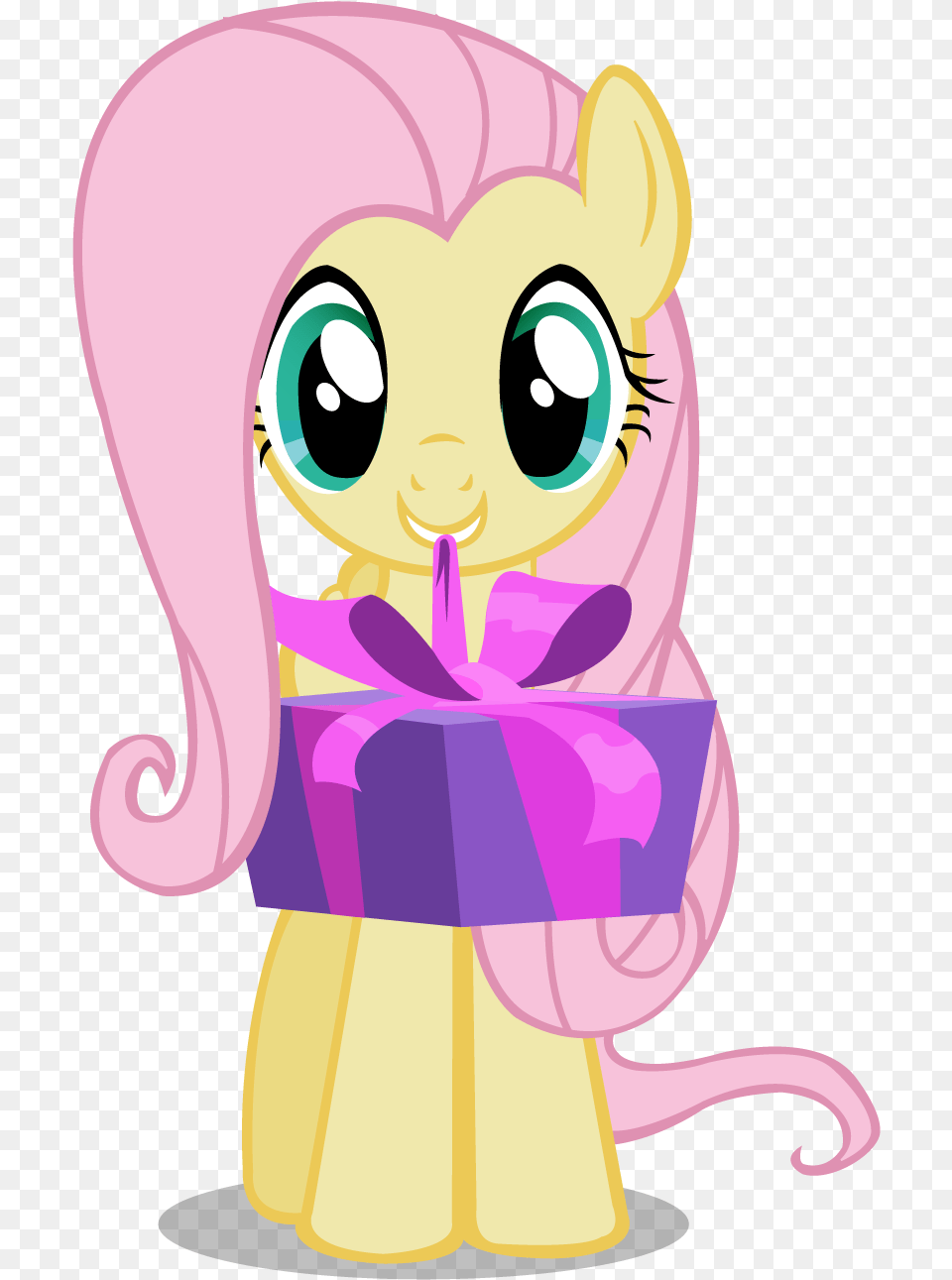 My Little Pony Fluttershy Birthday, Book, Comics, Publication, Baby Free Png Download