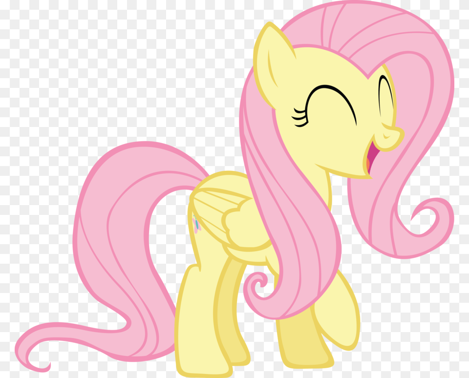 My Little Pony Fluttershy Happy, Person, Book, Comics, Publication Png Image