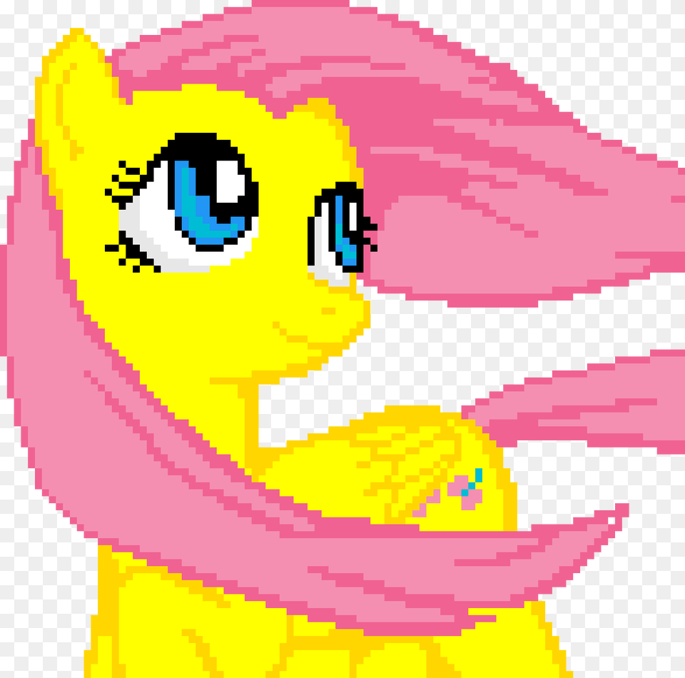 My Little Pony Fluttershy Template My Little Pony Pixel Art, Face, Head, Person Png