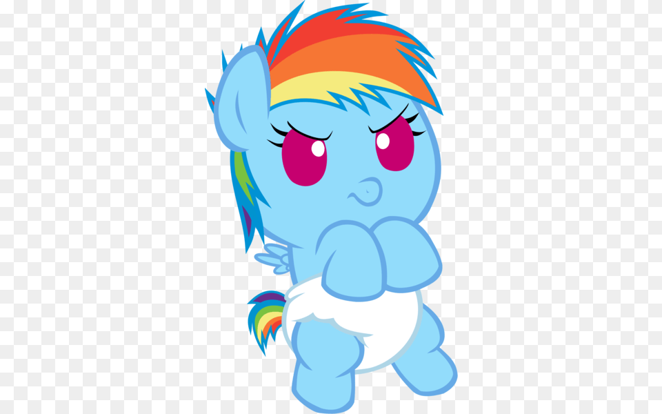 My Little Pony Friendship Is Magic Rainbow Dash Baby My Little Pony Rainbow Dash Baby, Book, Comics, Publication, Art Free Png