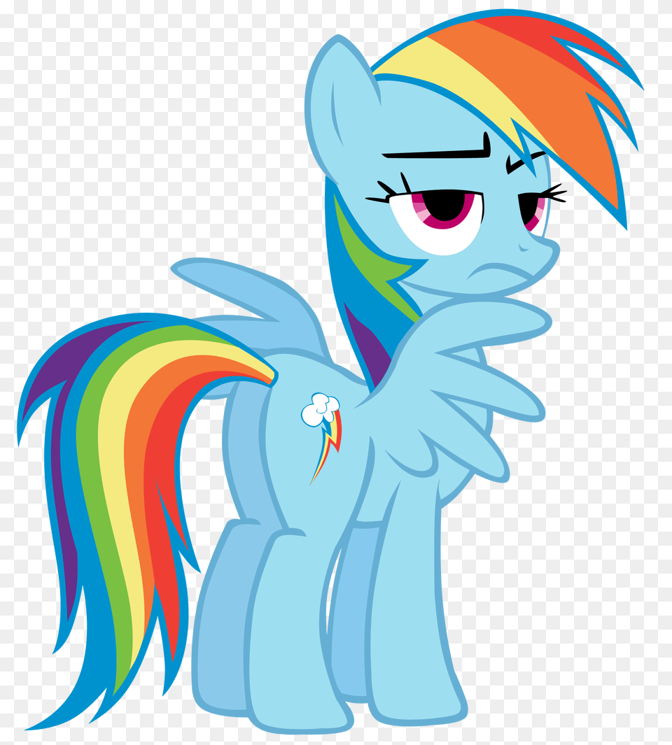 My Little Pony Friendship Is Magic Rainbow Dash Mlp Fim, Art, Graphics, Book, Comics Png
