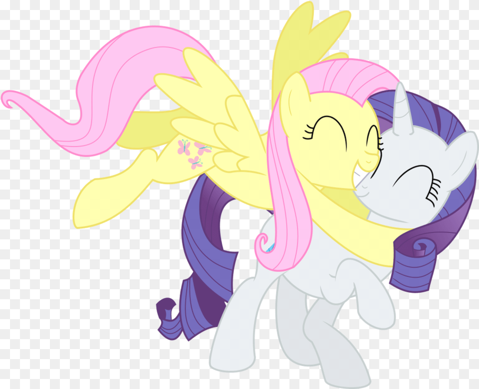 My Little Pony Friendship Is Magic Roleplay Wikia My Little Pony Rarity And Fluttershy, Book, Comics, Publication, Baby Png Image