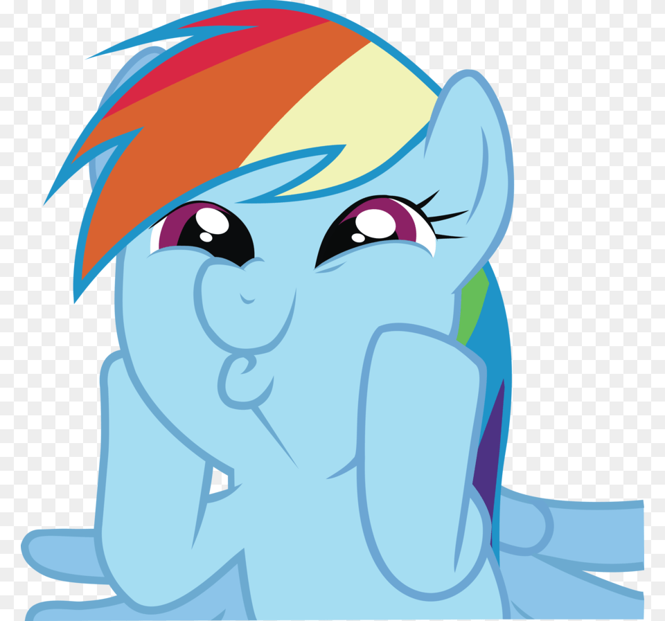 My Little Pony Friendship Is Magic Wiki Rainbow Dash So Awesome Face, Book, Comics, Publication, Art Free Png Download