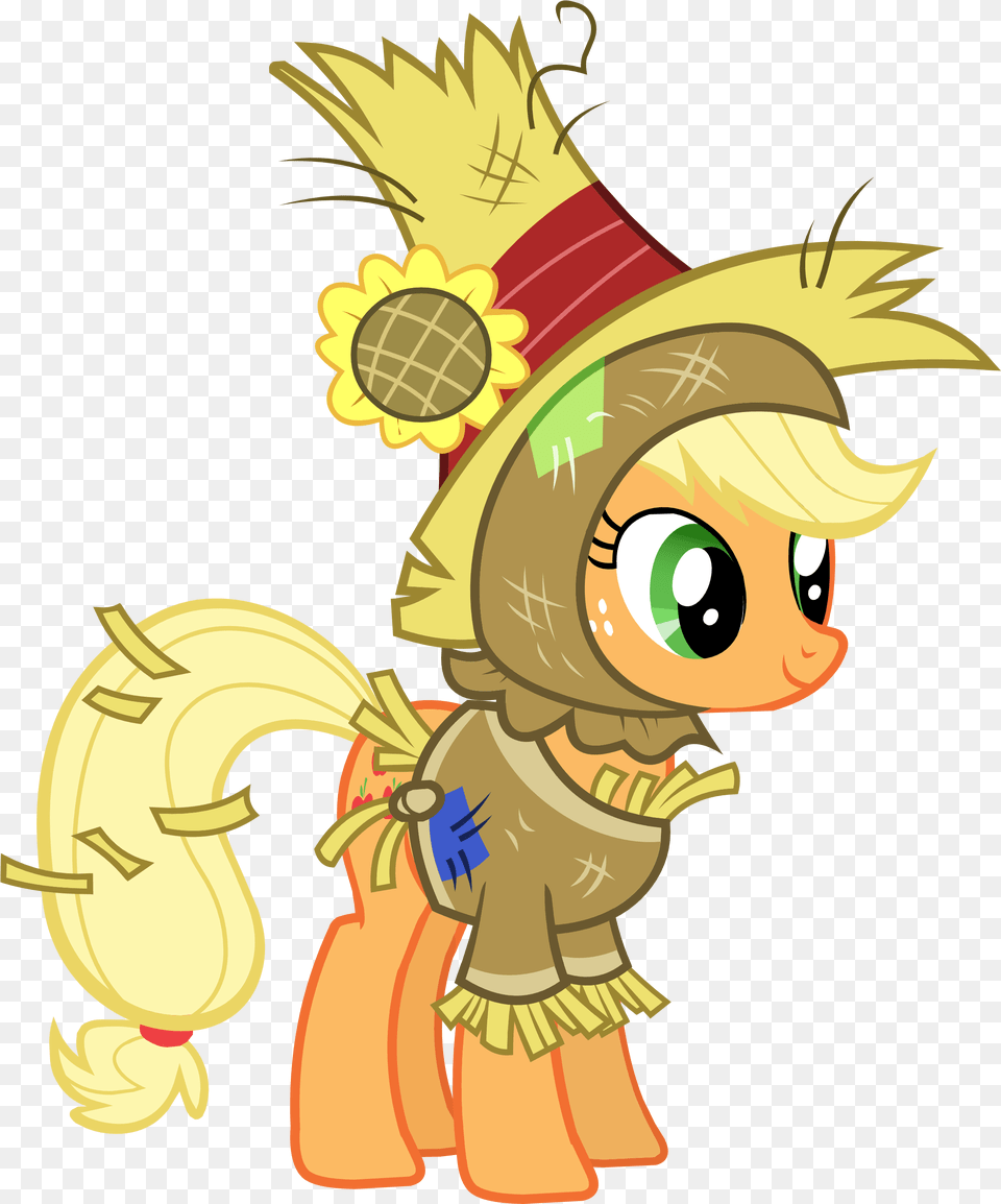 My Little Pony Halloween Clipart Mlp Nightmare Night Applejack, Dynamite, Weapon, Scarecrow Free Png Download