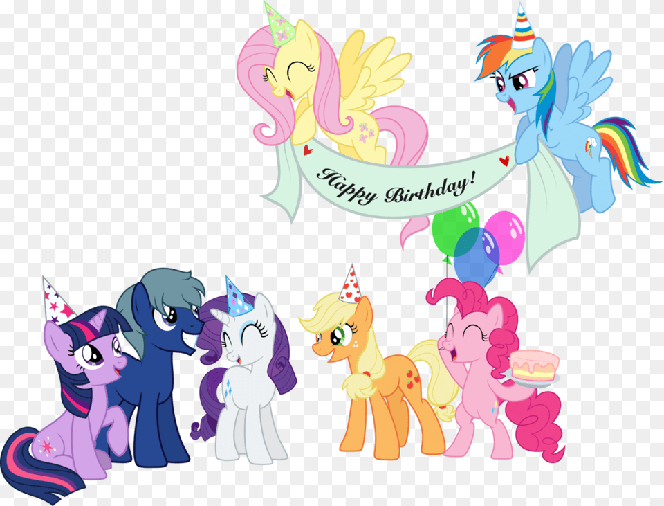 My Little Pony Happy Birthday, Hat, Clothing, Person, Baby Free Png