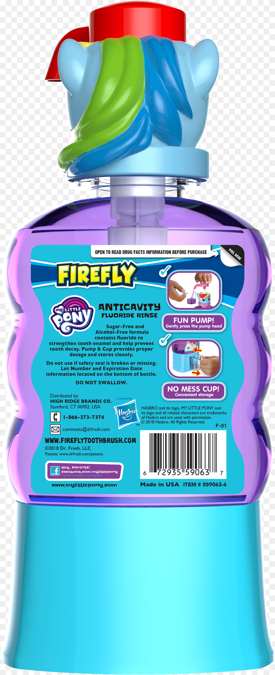 My Little Pony Mouthwash Firefly, Bottle, Cleaning, Person, Shaker Free Png Download