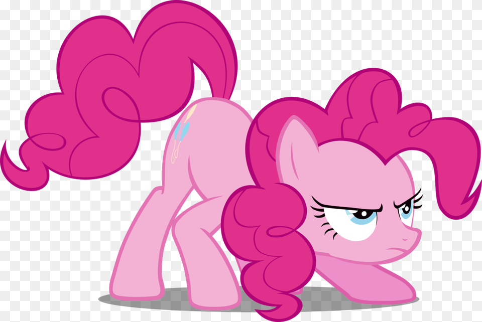 My Little Pony Pinkie Pie Angry, Purple, Graphics, Art, Face Free Transparent Png