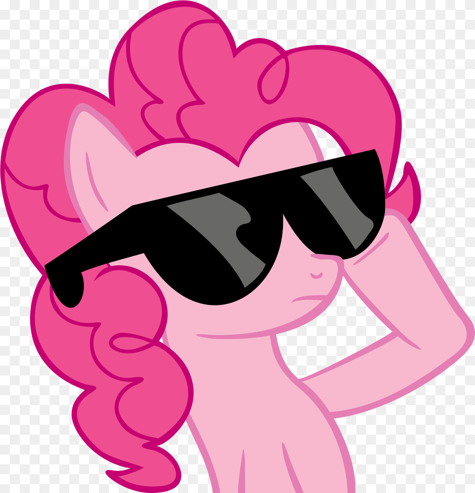 My Little Pony Pinkie Pie Funny, Accessories, Sunglasses, Purple, Person Free Transparent Png
