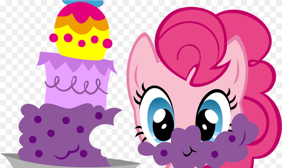 My Little Pony Poppinu0027 Pinkie Pie Game Listed My Little Pony Birthday, Icing, Food, Dessert, Cream Free Png Download