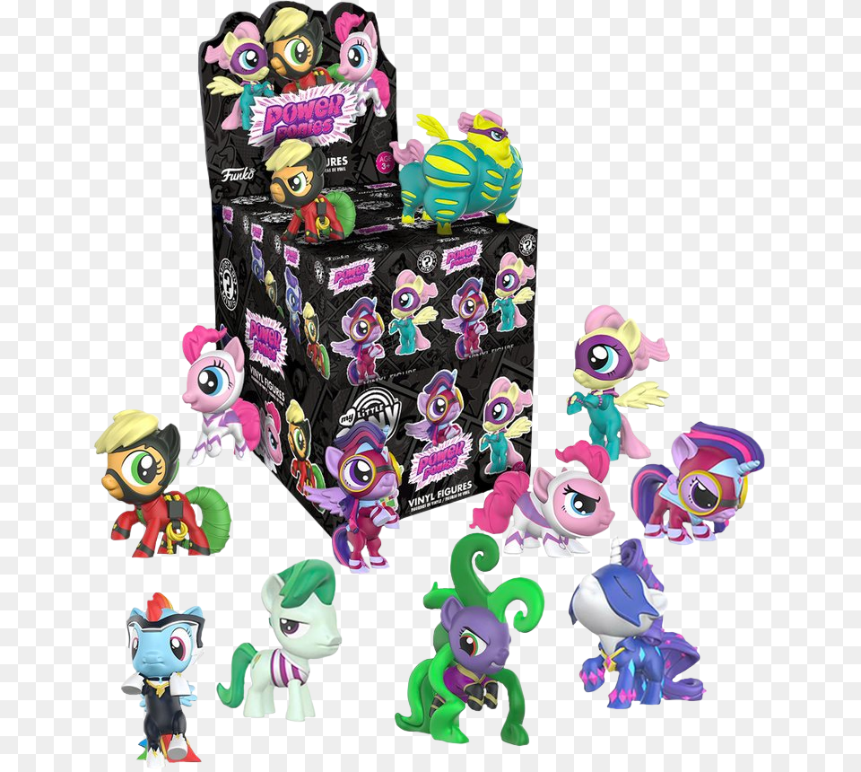 My Little Pony Power Ponies Mlp Mystery Minis, Toy, Baby, Person, Face Png