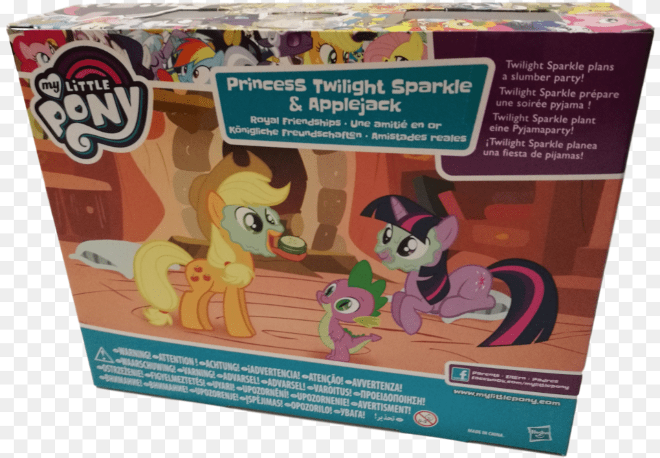 My Little Pony Princess Twilight Sparkle U0026 Applejack Animal Figure, Baby, Person, Face, Head Png Image