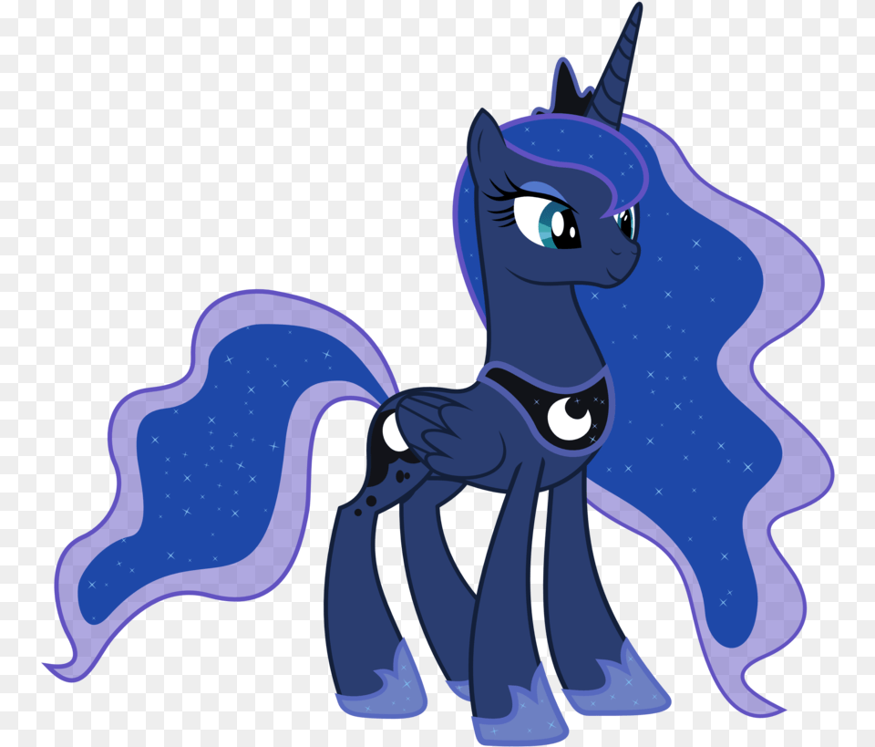 My Little Pony Putri Luna, Cartoon Free Transparent Png