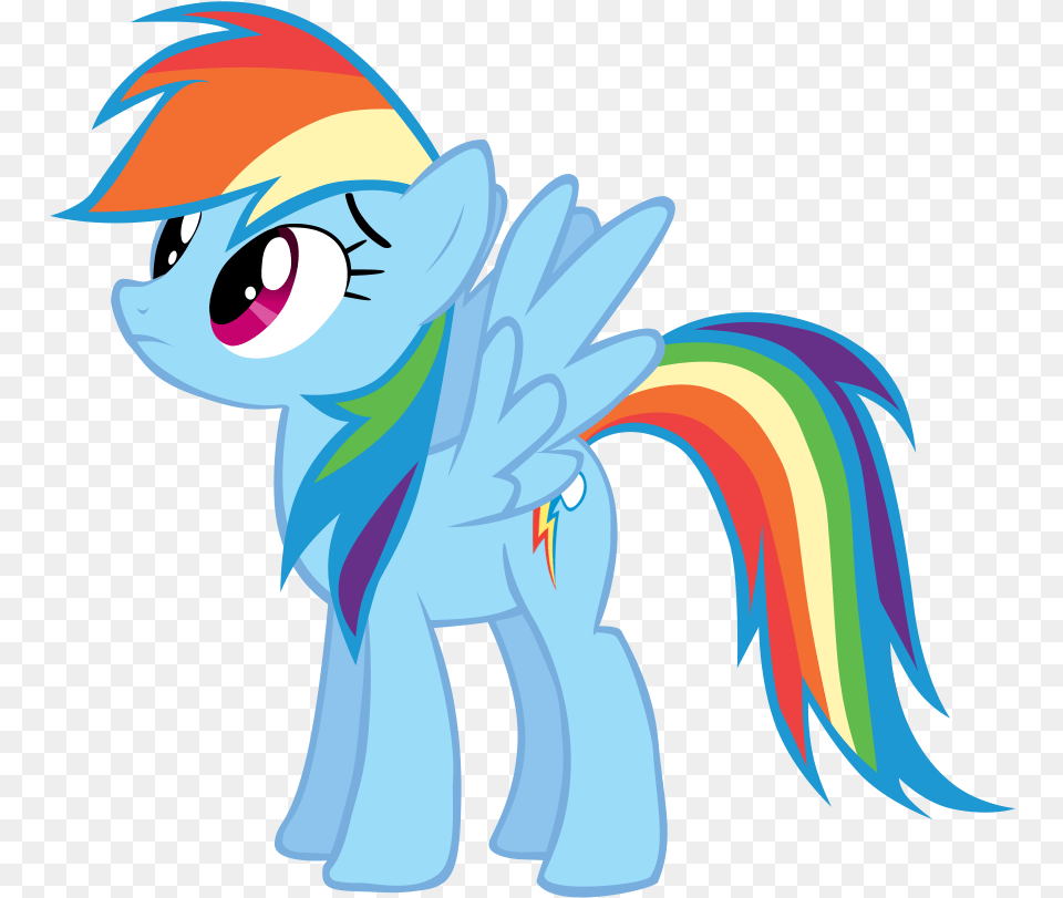 My Little Pony Rainbow Dash 3d, Art, Graphics, Book, Comics Png Image