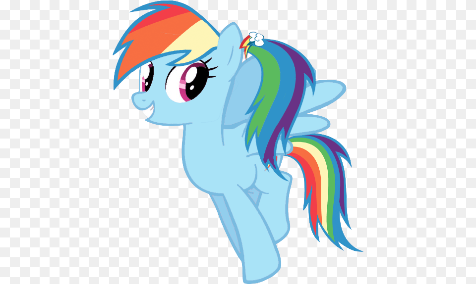 My Little Pony Rainbow Dash Ponytail, Publication, Book, Comics, Adult Free Transparent Png