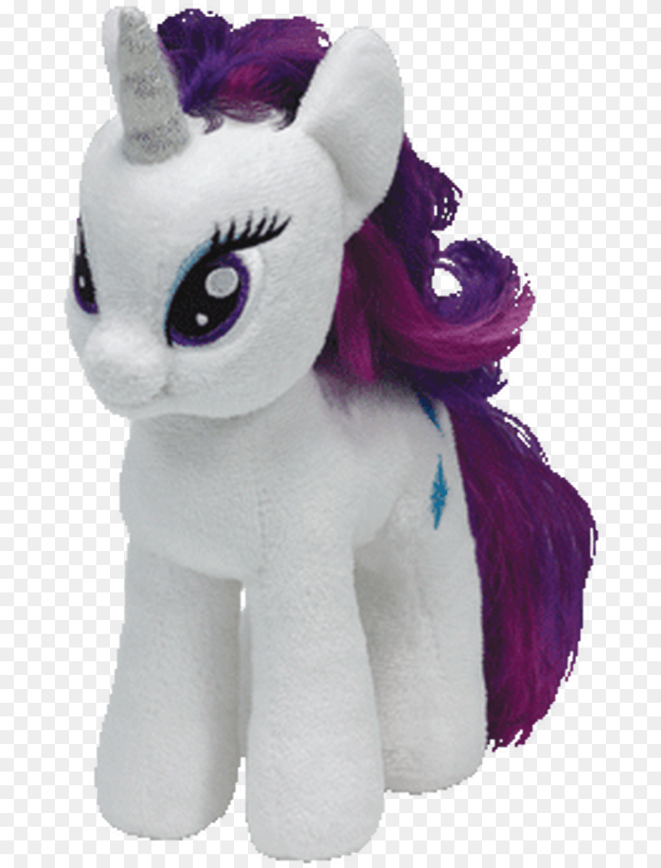 My Little Pony Rarity 8 Inch Plush My Little Pony Ty Doll Rarity, Toy, Person, Face, Head Free Png