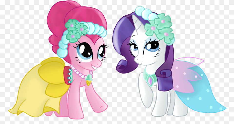 My Little Pony Rarity And Pinkie Pie, Publication, Book, Comics, Figurine Free Transparent Png
