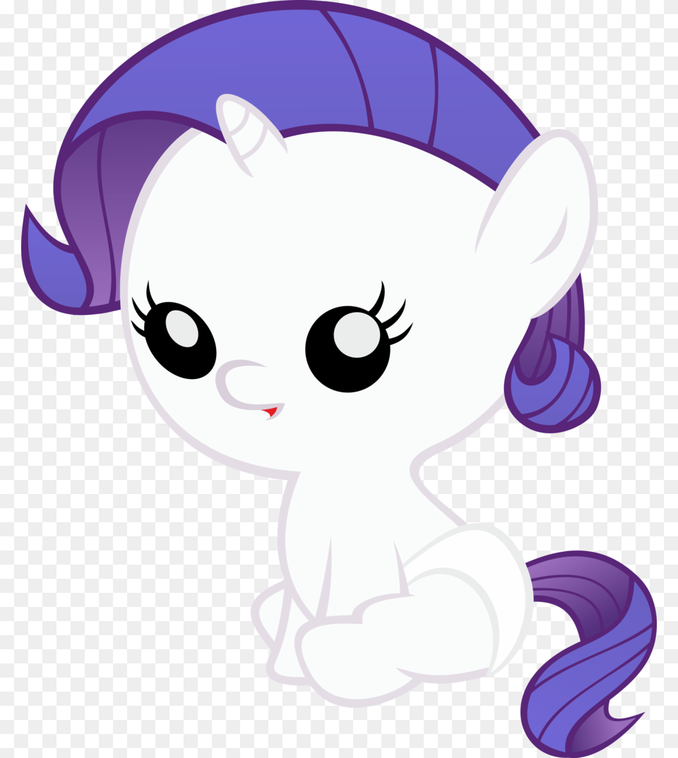 My Little Pony Rarity Baby, Cartoon, Purple, Book, Comics Png