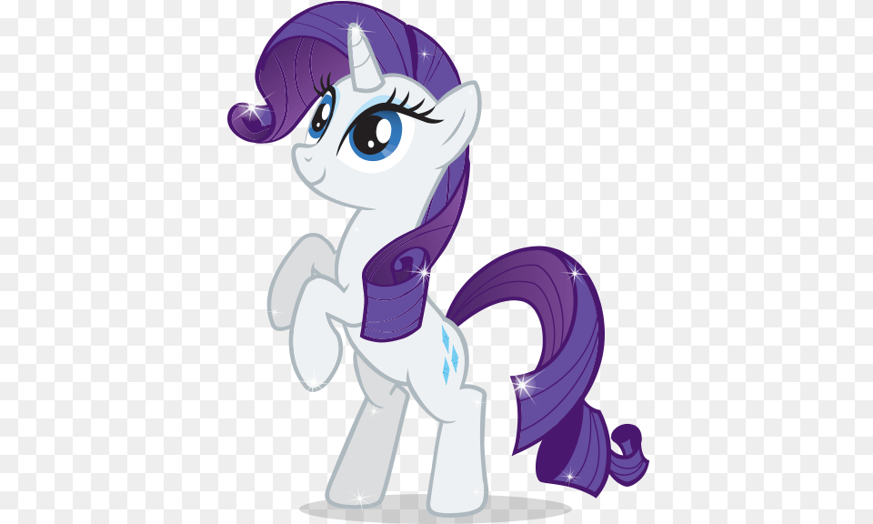 My Little Pony Rarity File Little Pony Rarity, Book, Comics, Publication, Purple Free Png Download