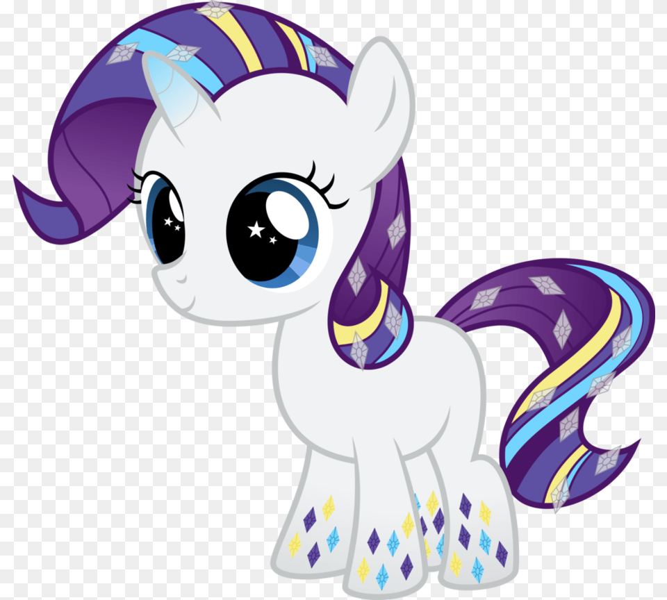 My Little Pony Rarity Filly, Book, Comics, Publication, Baby Free Png Download