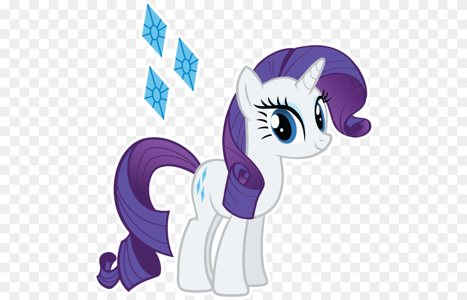 My Little Pony Rarity Happy, Book, Comics, Publication, Art Free Png Download