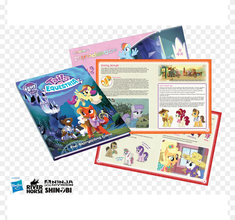 My Little Pony Rpg Tails Of Equestria Core Rulebook Cubox, Advertisement, Poster, Book, Publication Free Png