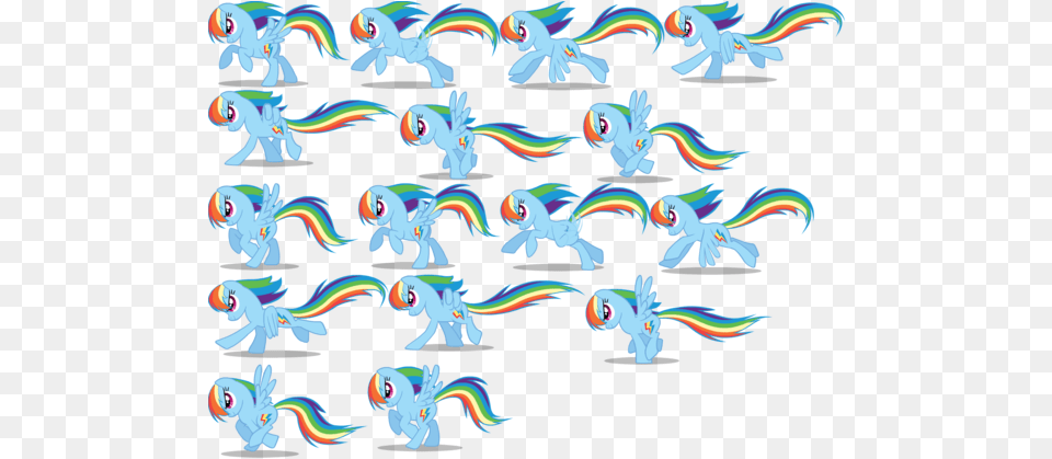 My Little Pony Run Cycle, Pattern, Art, Graphics, Nature Png