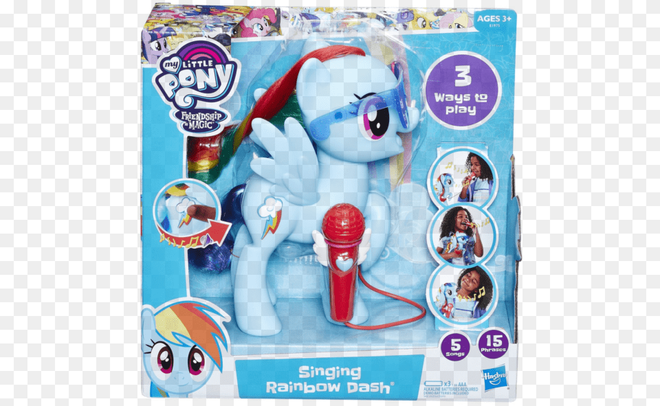 My Little Pony Singing Rainbow Dash, Child, Female, Girl, Person Png