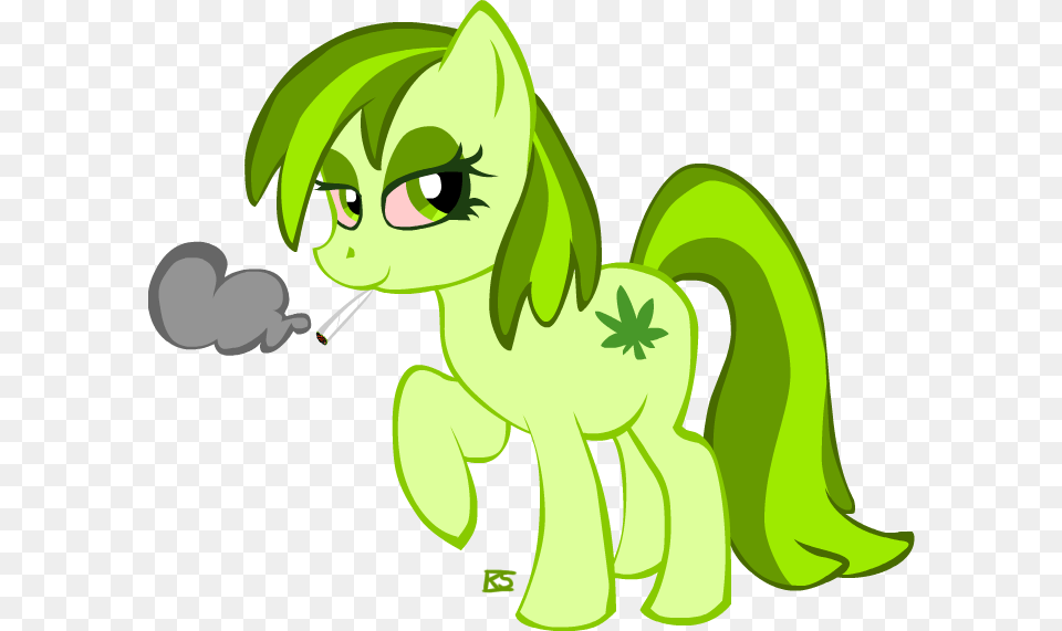 My Little Pony Smoking Weed, Green, Baby, Person, Face Free Png Download