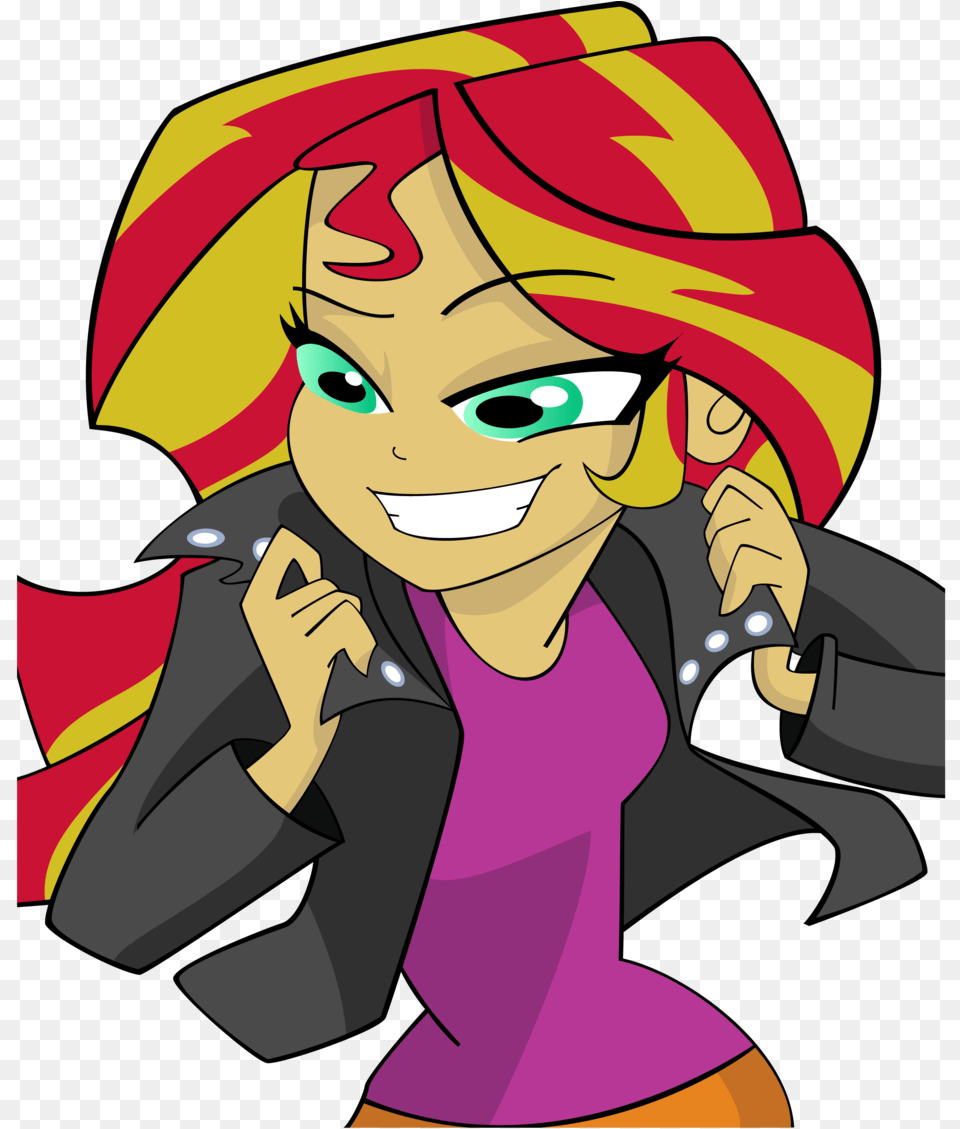 My Little Pony Sunset Shimmer Equestria Girl, Book, Comics, Publication, Baby Free Png