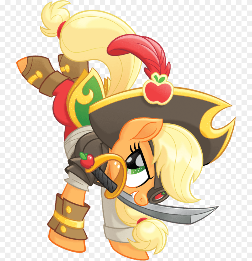 My Little Pony The Movie Applejack My Little Pony The Movie Applejack Pirate, Person, Baby, Art, Dynamite Free Png