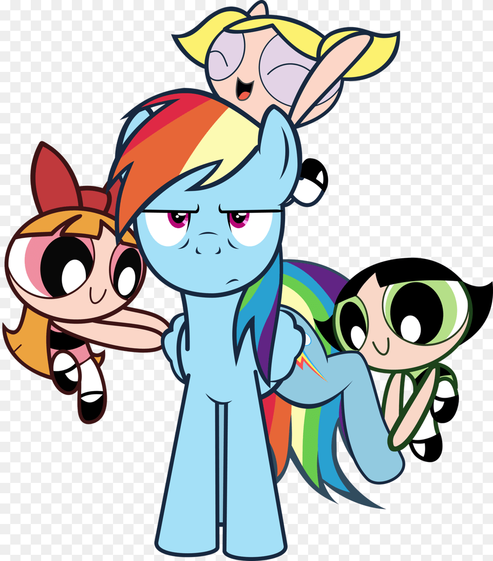 My Little Pony The Powerpuff Girls, Book, Comics, Publication, Baby Free Transparent Png