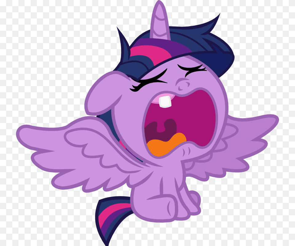 My Little Pony Twilight Sparkle Baby Filly, Purple, Flower, Plant, Animal Free Transparent Png