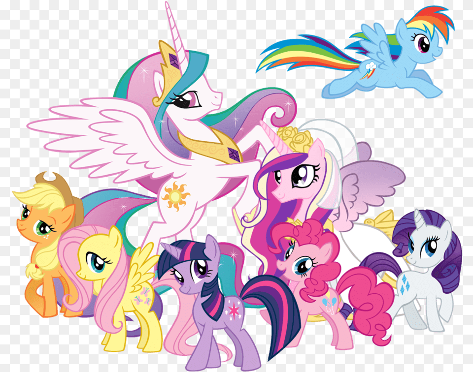 My Little Pony Unicorn Little Pony Friendship Is Magic, Book, Comics, Publication, Baby Free Png