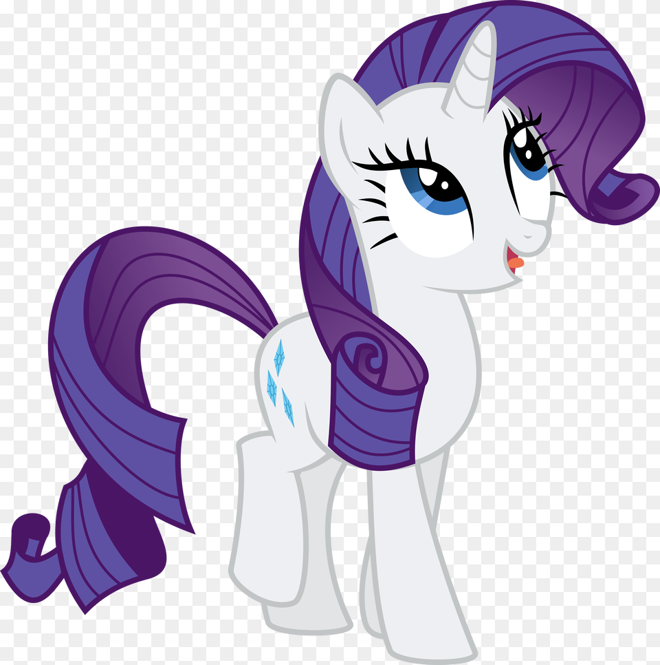 My Little Pony Vector My Little Pony Rarity Clipart, Book, Comics, Publication, Baby Free Png