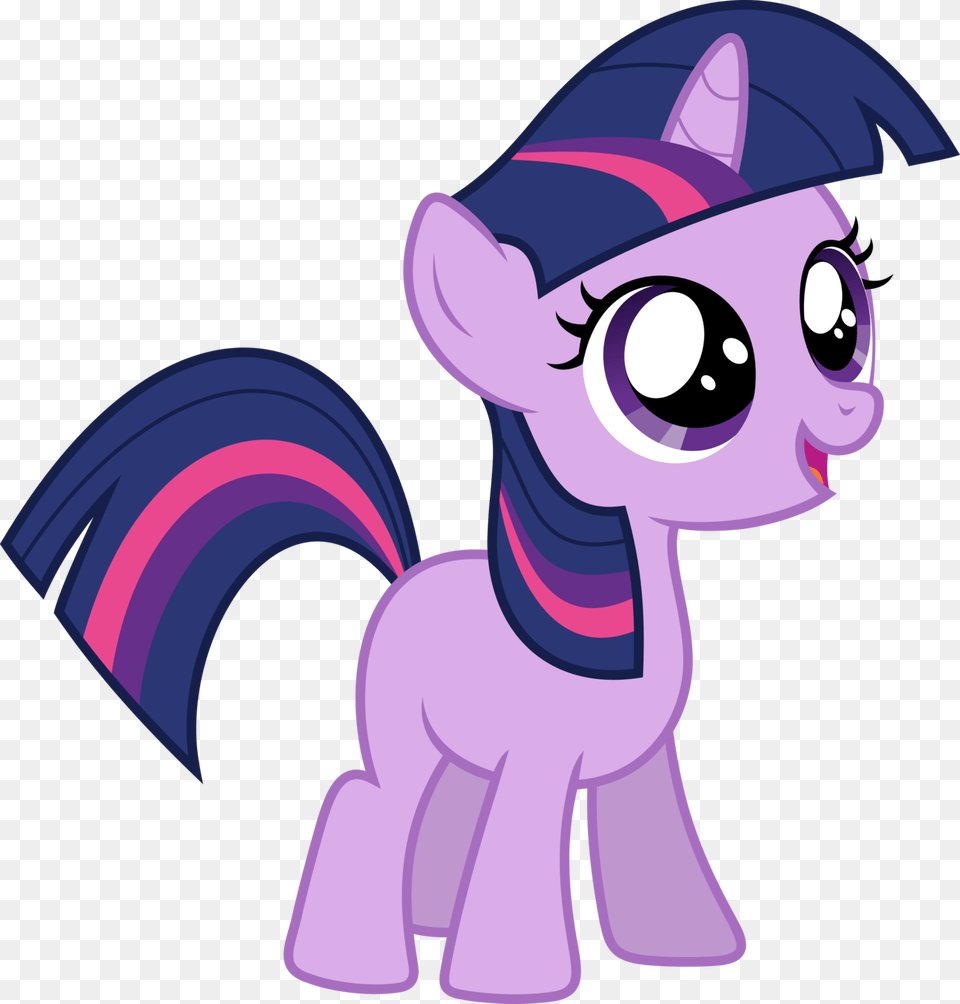 My Little Pony Young Twilight Sparkle, Purple, Cartoon, Book, Comics Free Png
